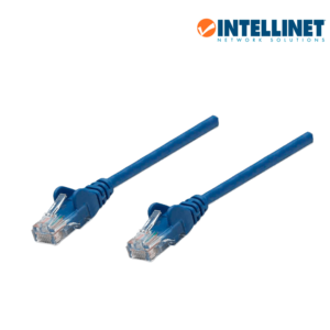 Cable Patch Cord 3 Metro Cat 5e UTP azul Intellinet 342575 1