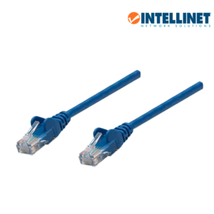 Cable Patch Cord 3 Metros Cat 6 UTP Azul Intellinet 342605 1