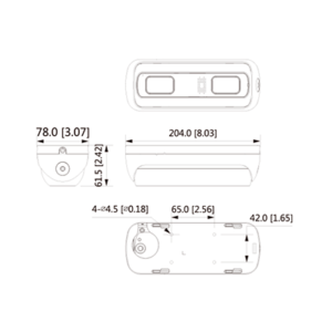 Camara IP Dual 3 Megapixeles Wizmind Conteo Personas IPC HDW8341X 3D S2 Dahua 2
