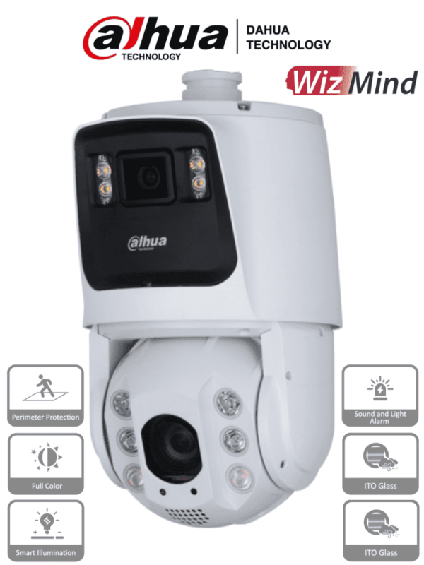 Camara IP PTZ dual DH SDT7C424 4F ZBZJ APV 0400