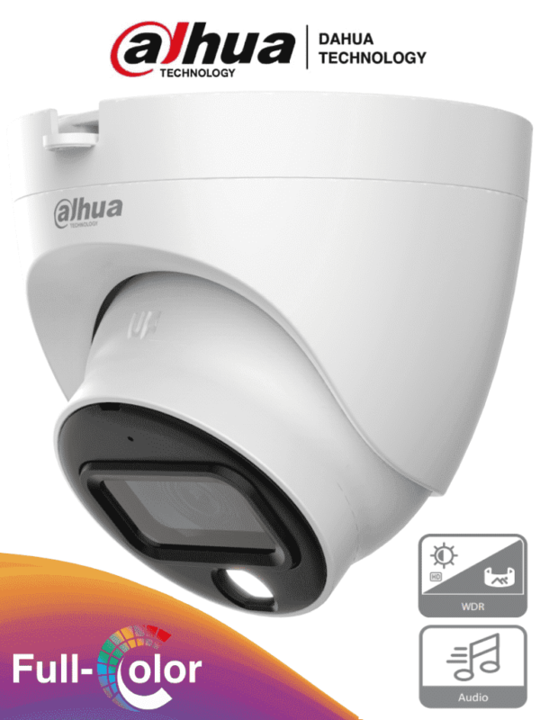 Camara de Seguridad Dahua full color DH HAC HDW1239TLQ A LED