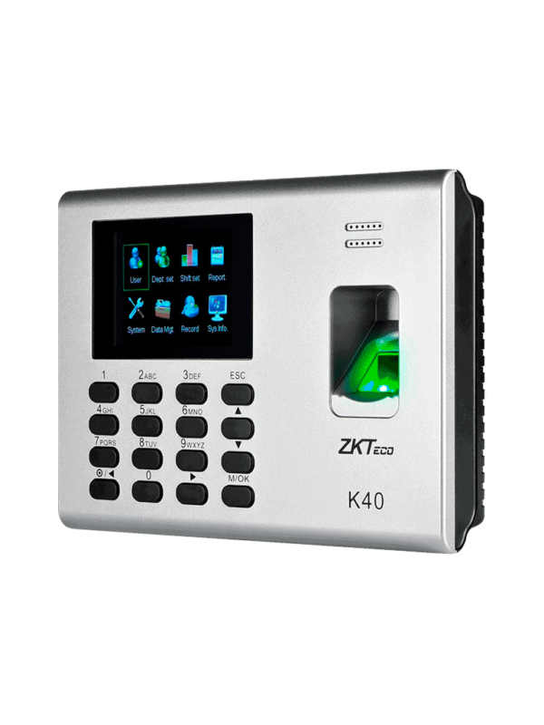 Control Acceso Asistencia Simple Huellas USB Hoja CC3A1lculo Bateria Respaldo K40 ZK TVC Secundaria2