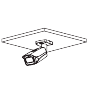 DAHUA IPC HFW5442E ZE Camara IP Bullet 4 Megapixeles Color Negro Inteligencia Artificial Ceiling Mount 1