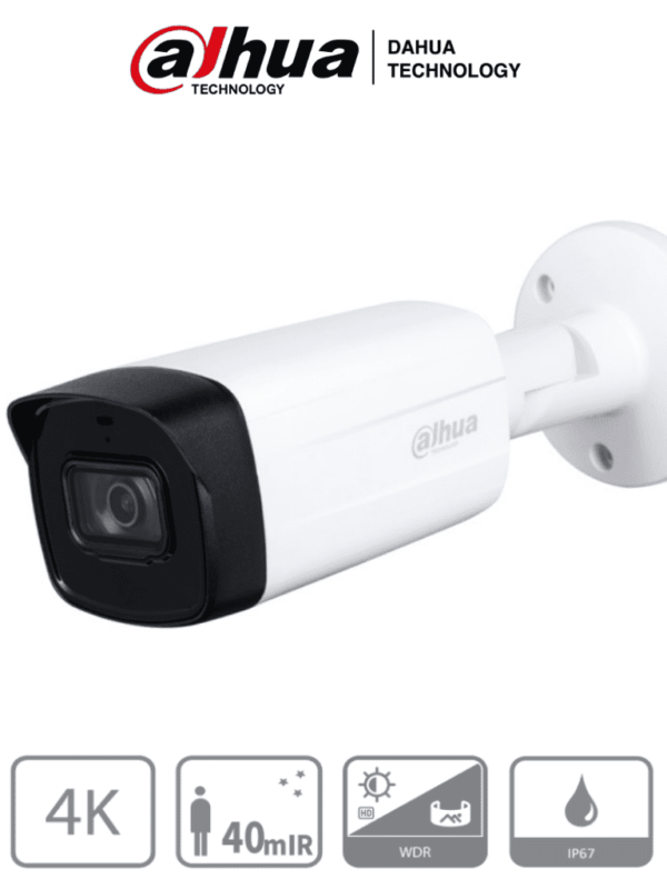 DH HAC HFW1801TH I4 Camara bullet 4k