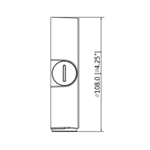 DAHUA PFA139- Caja de Conexiones para Camaras Domo/ Modelos: HDBW2241F-A / IPC-HDBW3241F-FD / IPC-HDBW3241F-AS-M / IPC-HDBW3241F-FD-M / HDW1400EM-A / HDW1230EM-A / HDW2241T-A / HDW2249T-A-NI / HDW1239T-A-LED / HDW1509T-A-LED / IPC-HDW5241M-AS 4 Dahua PFA139 Caja de Conexiones para CC3A1maras Domo Vista dimension3