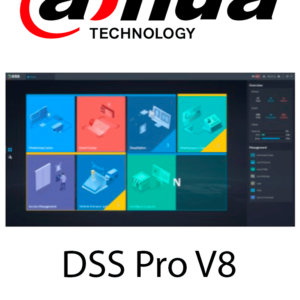 Dahua VMS DSS pro v8 menu