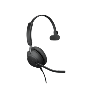 Jabra Evolve 20 Mono con conexión USB, micrófono con cancelación de ruido de última generación, configuración Plug and Play, Certificación Microsoft Teams (4993-823-109) 3 EVOLVE20MONOMS LAT IZQ p