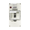 Gabinete Plástico para Exterior IP66 para Riel Din 4 F56CB4N p