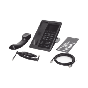 Teléfono IP para Hotelería, profesional con 6 teclas programables para servicio rápido (Hotline), plantilla personalizable con PoE 7 H3F AD 4 p