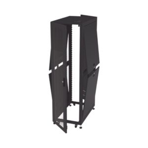 Gabinete para Telecomunicaciones Rack Estándar de 19", 42UR, 600 mm Ancho x 1000 mm Profundidad. Fabricado en Acero. 15 LP6010042UR2 AD 15 p