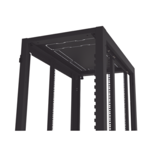 Gabinete para Telecomunicaciones Rack Estándar de 19", 42UR, 600 mm Ancho x 1000 mm Profundidad. Fabricado en Acero. 4 LP6010042UR2 AD 3 p