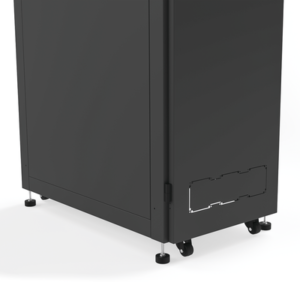 Gabinete Profesional para Telecomunicaciones de 45UR, 600 mm de Ancho x 1000 mm de Profundidad. 8 LP6010045UR2 AD 6 p