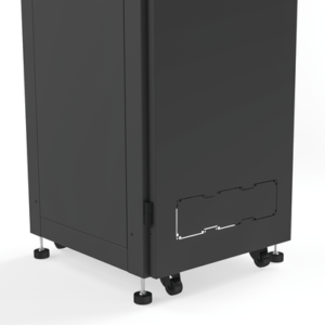 Gabinete Profesional para Telecomunicaciones de 45UR, 600 mm Ancho x 600 mm Profundidad. 8 LP606045UR2 AD 7 p