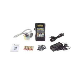 Kit de Impresora Etiquetadora, Para Identificación de Cables, Componentes y Equipos de Seguridad, Con Teclado Qwerty, de Transferencia Térmica, con Adaptador AC 6 LS8EQKITACS AD 5 p
