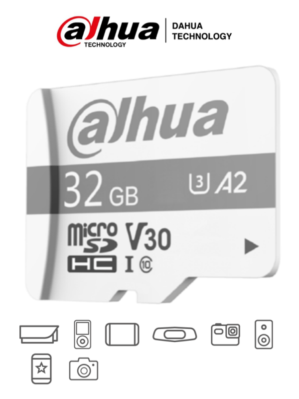 Memoria mirco SD de 32 GB Dahua DHI TF P100 32 GB 2