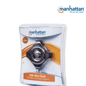 Mini Hub USB 4 Puertos 162272 Manhattan 3