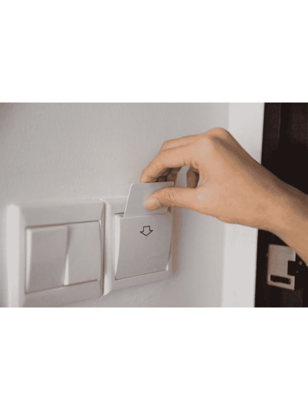 Modulo Inteligente Ahorro Energia Habitaciones Hotel Tarjeta ZKT TVC P4 2