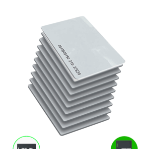 ZKTECO IDCARDN - Paquete de 10 tarjetas  ID 125 Khz / 0.88 mm De grosor / Folio impreso / Modelo A16060006