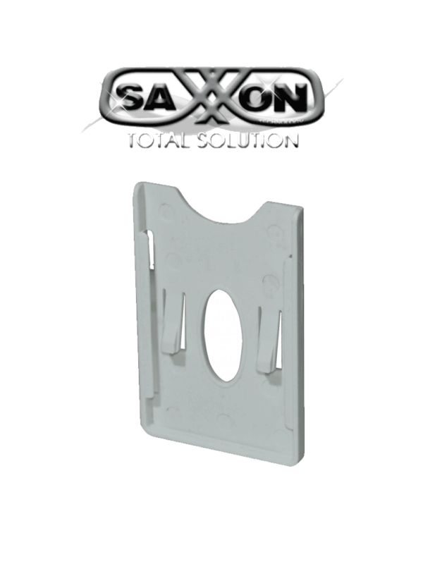 Porta Tarjetas de Plastico con Adhesivo ASRCH SAXXON 1