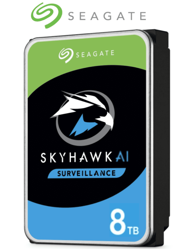 SEAGATE ST8000VE001 Disco Duro de 8TB SkyHawk AI