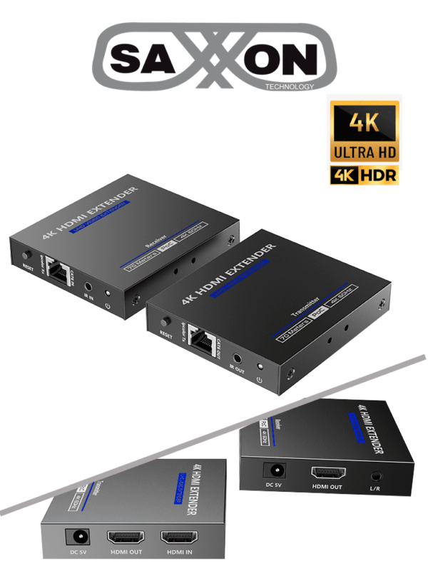 Saxxon HDMI LKV565P Extensor Video Principal1