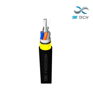 Sbetech SBE FOADSS12SM Cable DeFibra C393ptica ADSS Monomodo 9125 Tipo G652 12 Hilos OS2 1