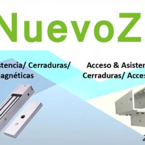 ZKTECO LM120YPAK - Paquete de contrachapa magnética de 120 kg o 264 lb, incluye soporte para instalación en ZL y Gabinete de energía con salida de 12 VDC, soporta batería de respaldo 5 Slide1 2
