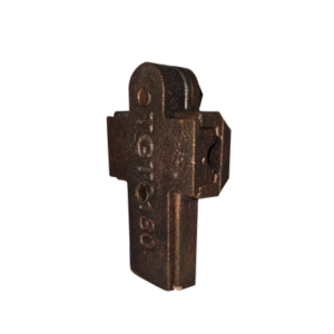 Conector tipo “T” Mecánico elaborado en bronce, para cables calibre de 1/0 a 4/0 AWG 3 TGT0180 LAT IZQ p