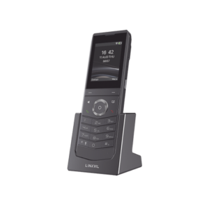 W611W es un teléfono IP Wi-Fi portátil y elegante diseñado para aplicaciones de comunicación móvil. 3 W611W AD 2 p