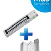 YLI YM280NLEDPAK - Paquete de Cerradura Magnética YM280N con Led y Soporte de Fijación tipo ZL / Fuerza de Sujeción 280kg (600LB) / Para puertas de madera, vidrio y metálicas 6 YLI 280NLED26SOPORTE