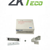 ZKTECO LM120YPAK - Paquete de contrachapa magnética de 120 kg o 264 lb, incluye soporte para instalación en ZL y Gabinete de energía con salida de 12 VDC, soporta batería de respaldo 9 ZKTECO LM1805YPACK Paquete de cerradura magnetica soporte L Z y gabinete