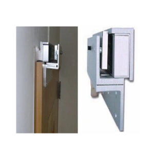 ZKTECO LM200YPAK - Contrachapa magnética de 200 kg o 440 lb, incluye soporte de instalación ZL y Gabinete metálico con salida de 12 VDC a 3A, soporta batería de respaldo 3 ZKTECO LM2805YPACK Paquete de cerradura magnetica soporte L Z y gabinete img8