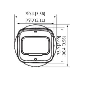 DAHUA IPC-HFW2831T-AS - Camara IP Bullet 4k/ 8 Megapixeles/ H.265+/ WDR Real/ Lente de 3.6 mm/ IR 80 Mts/ Videoanaliticos con IVS/ IP67/ E&S de Alarma y Audio/ Ranura para MicroSD/ PoE/ 4 dim3 9