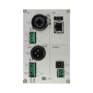 Interfaz Millennium IP para gestión de avisos y música por redes Ethernet por Streaming 3 1111EGI AD 2 p