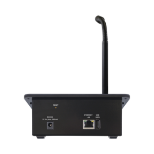 CONSOLA DE AVISOS MULTIZONA IP CON DISPLAY, MICRÓFONO Y GRABADOR DE MENSAJES 3 1211M AD 2 p