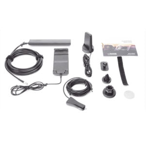 Amplificador de señal celular para vehiculos 4G LTE, 3G y VOZ. Especial para vehículos donde el conductor o copiloto requiere la mayor concentración de señal. Soporta un usuario y múltiples operadores. 13 470135 AD 9 p