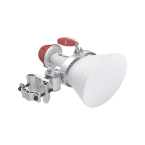 Antena Sectorial Asimétrica, apertura 20 grados tipo cuerno 20.5 dBi 5180-6000 MHz conectores tipo N hembra 2 AH20CC FRENTE p