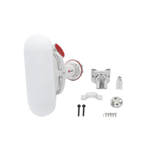 Antena asimétrica de 90° (90°H 25°V) 16 dBi tipo cuerno 5180-6000 MHz altamente eficiente, sin cables, sin perdidas, sin lóbulos listas para TwistPort, Montaje mejorado 4 AH90TP AD 3 p