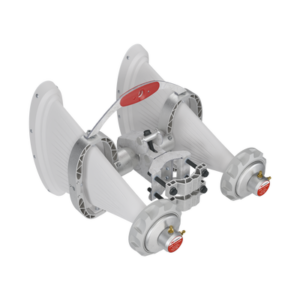 Antena Sectorial Asimétrica de 90° 4900 - 7125 MHz, 15 dBi con soporte mejorado, listas para TwisPort sin pérdida 4 AH90WB4X4SMA AD 3 p