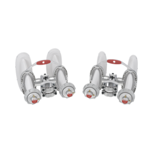 Antena Sectorial Asimétrica de 90° 4900 - 7125 MHz, 15 dBi con soporte mejorado, listas para TwisPort sin pérdida