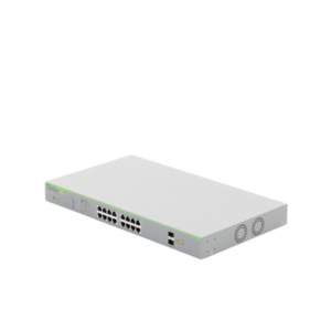 Switch PoE+ Gigabit WebSmart de 16 puertos 10/100/1000 Mbps (2 x Combo) + 2 puertos gigabit SFP (Combo), 185 W 3 ATGS950 18PSV210 AD 2 p
