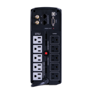 UPS de 1000 VA/600 W, Topología Línea Interactiva, Entrada 120 Vca NEMA 5-15P, Tipo Torre, Con 10 Tomas NEMA 5-15R, 5 años de garantía 2 BRG1000AVRLCD5Y AD 1 p