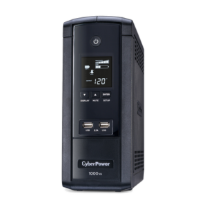 UPS de 1000 VA/600 W, Topología Línea Interactiva, Entrada 120 Vca NEMA 5-15P, Tipo Torre, Con 10 Tomas NEMA 5-15R, 5 años de garantía 3 BRG1000AVRLCD5Y AD 2 p