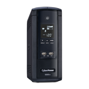 UPS de 1000 VA/600 W, Topología Línea Interactiva, Entrada 120 Vca NEMA 5-15P, Tipo Torre, Con 10 Tomas NEMA 5-15R, 5 años de garantía 4 BRG1000AVRLCD5Y AD 3 p