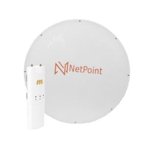 Kit de radio C5C con Antena distancia de hasta 100 km NPX3GEN3 de 37 dBi, Frecuencia (4.9-6.2 GHz)