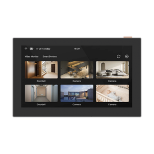 Pantalla Inalámbrica / Con Batería Recargable 4600mAh / Wi-Fi / Ideal Para Escritorio o Pared  / Vista en Vivo de Cámaras EZVIZ / Compatible con Videoportero CS-HP7  para ver Cámara y Apertura Remota  / Audio de Dos Vías