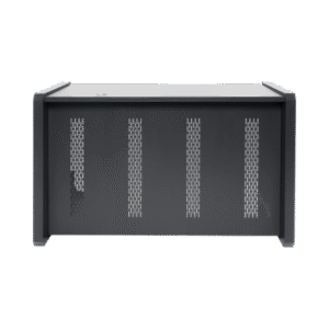 Estacion Mobiliaria Profesional de Monitoreo y Control / Videovigilancia / Acceso / Alarmas / Etc... / Metálica / Color Gris Oxford 5 DESK01 B AD 4 p