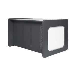 Estacion Mobiliaria Profesional de Monitoreo y Control / Videovigilancia / Acceso / Alarmas / Etc... / Metálica / Color Gris Oxford 7 DESK01 B AD 6 p