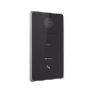 Frente de calle IP 2 Megapixel Standalone / PoE Estandar / IP65 / Apertura desde Hik-connect / Soporta 1 Departamento / Soporta Tarjetas Mifare / 1 Salida Relay 1 DSKV6133ME1 p