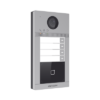 Videoportero IP 2 Megapixel / Llamada y Apertura Remota desde App Hik-Connect (Requiere monitor )/ PoE / Exterior IP65 + Antivandalico IK08 / 4 Departamento / Apertura con Tarjeta / Soporta 2 Puertas y hasta 6 Monitores 15 DSKV8413WME1C p
